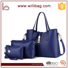 High Quality Fashion Cheap 3pcs Women Handbag Set
